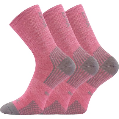 VOXX ponožky Optimalik pink 3 páry