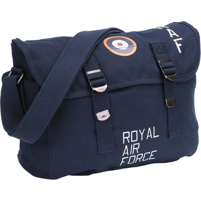 FOSTEX taška cez rameno RAF WWII plátená MODRÁ