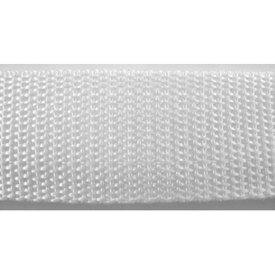 Polypropylénový popruh šírka 4 cm - biela