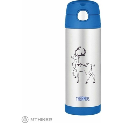 Thermos About Detská termoska so slamkou FUNtainer Jeleň 470 ml