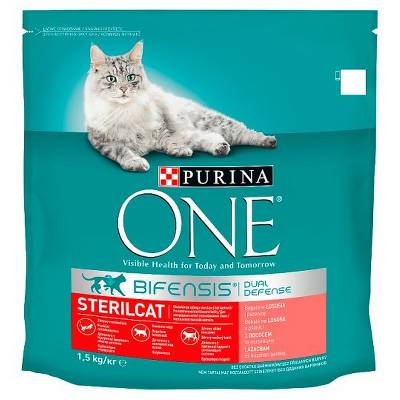 Purina ONE Sterilcat losos 1,5kg