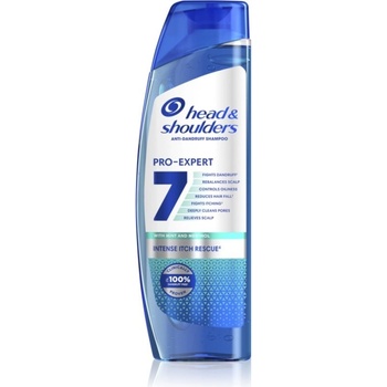 Head & Shoulders ProExpert 7 Intense Itch Rescue šampon proti lupům a svědění 250 ml