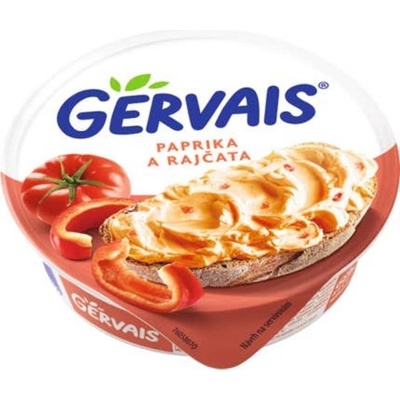 Gervais Čerstvý tvarohový sýr s paprikou a rajčaty 80 g