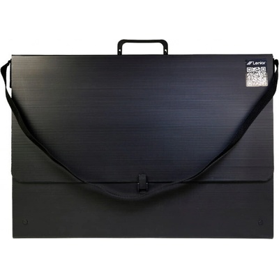 Leniar Kufřík na výkresy černý, A4 – Zboží Dáma