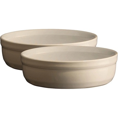 Emile Henry Miska na crème brûlée krémová 12cm 2 ks