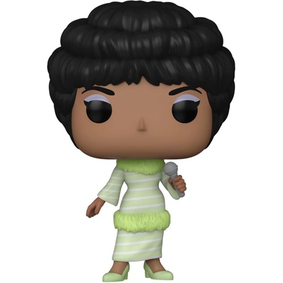 Funko Pop Rocks Music Aretha Franklin (green Dress) 10cm