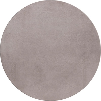 Ayyildiz Бежов кръгъл килим подходящ за пране ø 160 cm Pouffy - Ayyildiz Carpets (POUFFY1601605100BEIGE)
