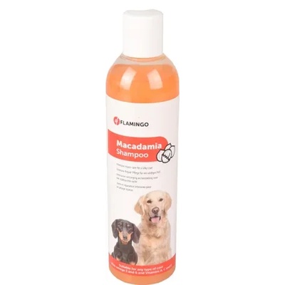 Flamingo Shampoo - Шампоан за кучета, хидратира козината, за лесно разресване с макадамия , 300 мл