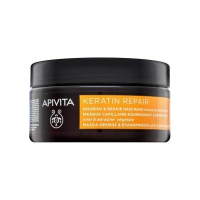 APIVITA Keratin Nourish & Repair Hair Mask подхранваща маска за суха и увредена коса 200 ml