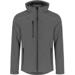 Promodoro 7860 / Мъжко зимно софтшел яке - стоманено сиво 5xl (40786065015)