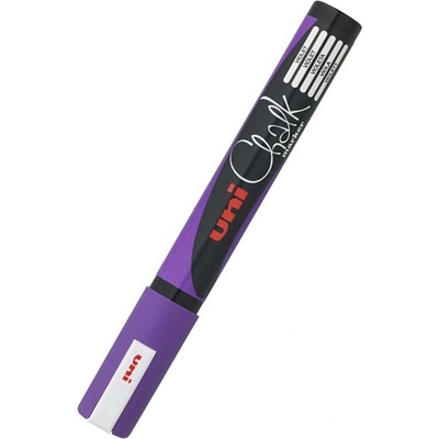 Uni PWE-5M Chalk metalická fialová