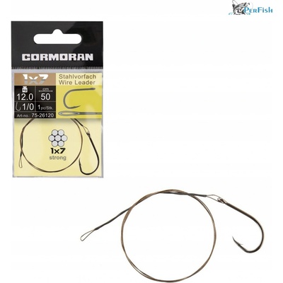 CORMORAN lanko s háčkem vel.1 50cm 12kg