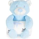Cangaroo Бебешко одеяло с мека играчка Cangaroo - Rory Bear, 90 х 75 cm, синьо (111966) - baby