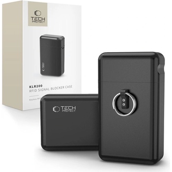 Tech-Protect Кутийка за блокиране на RFID сигнал от Keyless Go ключ от Tech-Protect KLR200 - Черен (5906302377008)