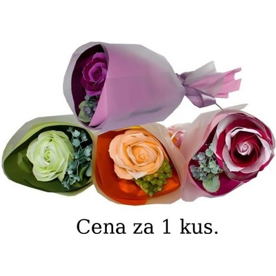 SALSA Mýdlový květ růže kytice 1x8g, 4 barevné variace / cena 1ks