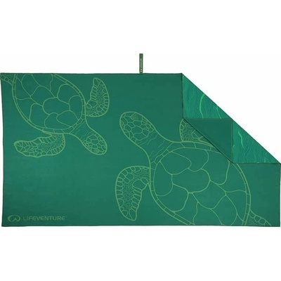 Lifeventure Recycled SoftFibre Trek Towel Turtle 150 x 90 cm