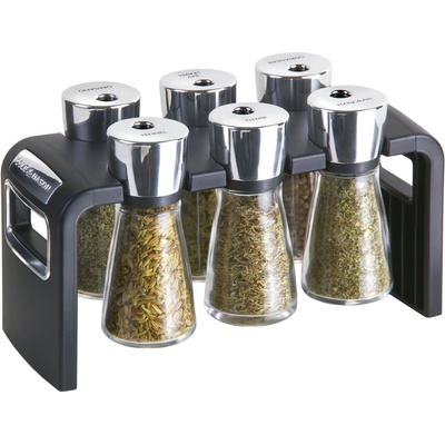 Cole & mason Комплект за подправки shaw - 6 части + стойка (h 100859)