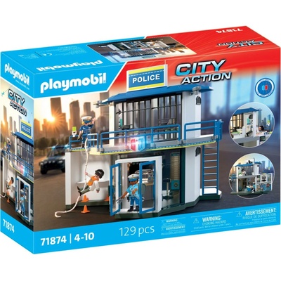 Playmobil 71874 Policejní služebna s vyšetřovatelnou – Zboží Živě