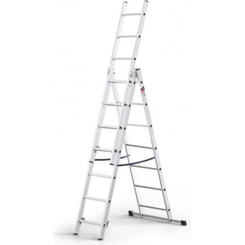 Алуминиева стълба 3x7 стъпала 3, 5м (3525080)