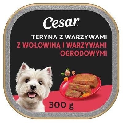 Cesar Teryna se zeleninou s hovězím masem a zeleninou 300 g