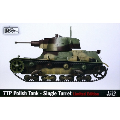 IBG Models 7TP Polish Tank Single Turret with Crew 1:35