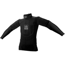 Zone floorball T-shirt UPGRADE longsleeve black/silver