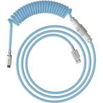 HyperX Кабел за клавиатура HyperX Coiled Cable USB-C Light Blue-White (6J680AA) - cybertrade