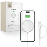 Tech-Protect QI15W-A44 магнитно MagSafe безжично зарядно бял (5906302380329)