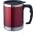 BasicNature MUG Термос от неръждаема стомана, червен 0, 42 л (563007)