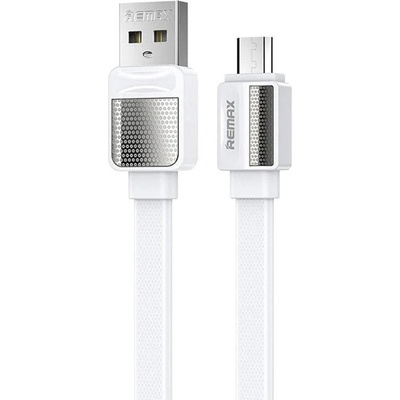 REMAX Кабел Remax Platinum Pro, USB към MicroUSB, 1m, бял (RC-154m white)
