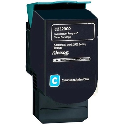 Lexmark Тонер, Lexmark, C2320C0, син (C2320C0)