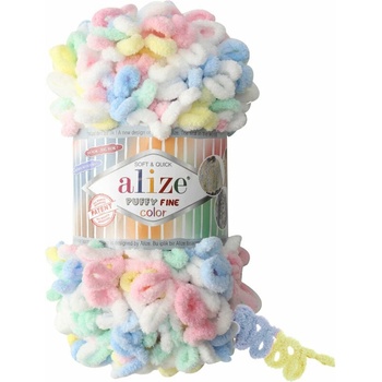 alize Puffy Fine Color 5949 Плетива прежда (28405949)