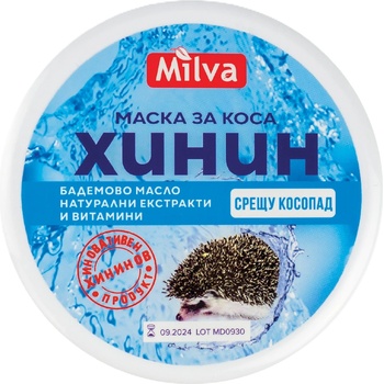 Milva Маска за коса с хинин, 250 ml