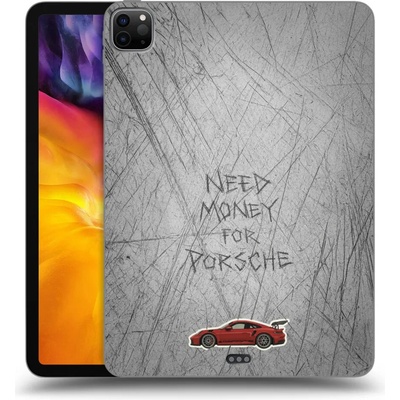Picasee silikónový čierny obal pre Apple iPad Pro 11 2024 7.gen. Garage Scratch