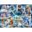 Ravensburger - Puzzle Disney Lorcana - Glimmers of the Realm: Sapphire - 1 000 piese