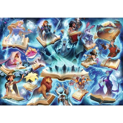 Ravensburger - Puzzle Disney Lorcana - Glimmers of the Realm: Sapphire - 1 000 piese