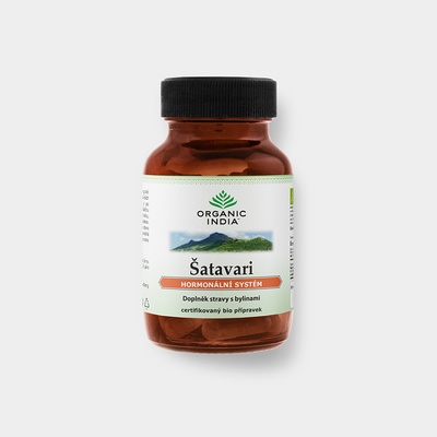 Organic India Šatavari 60 kapsúl