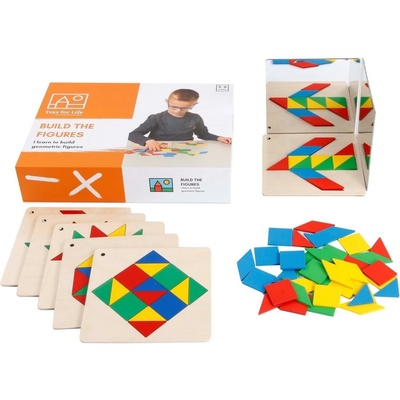 Toys for Life dřevěná didaktická mozaika pro děti