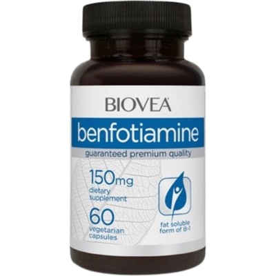 Biovea Benfotiamine, 150 mg, 60 капсули, Biovea (7874)