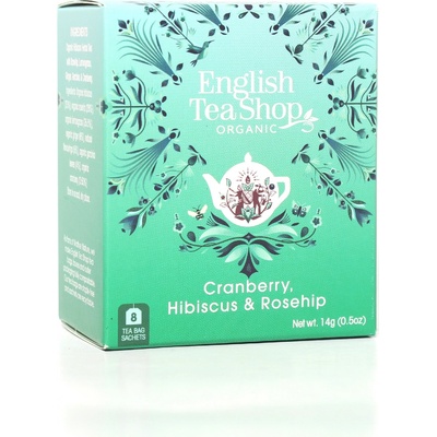 English Tea Shop Brusinky ibišek a šípek 8 ks