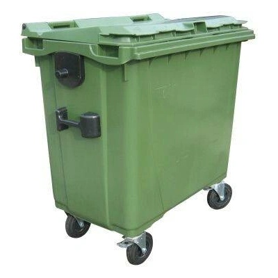 MEVA-TEC Plastový kontejner 770 l. zelený