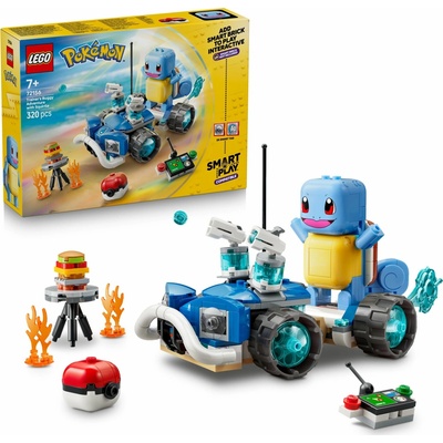 LEGO® Pokémon 72156 Dobrodružství trenéra se Squirtlem a terénním vozidlem