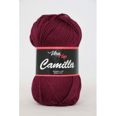 Vlna - Hep Příze Camilla_8024 tmavě vínová