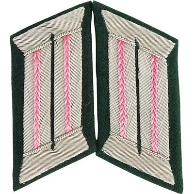 MIL-TEC Zrcadýlka k uniformě WH důstojnické RŮŽOVÉ
