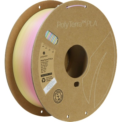 Polymaker PolyTerra Gradient PLA Pastel Rainbow - 1, 75 mm / 1000 g (PA04029)