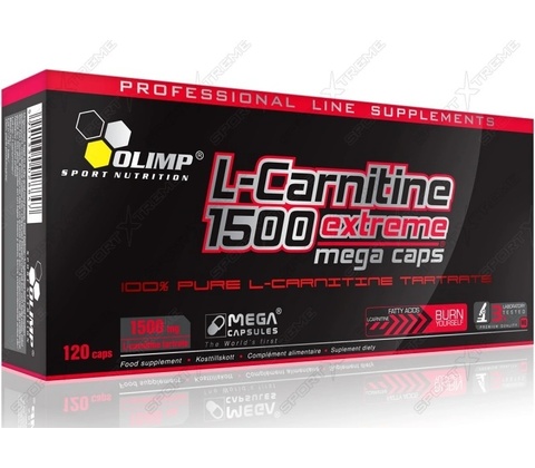 Olimp Sport Nutrition L-Carnitine 1500 Extreme 120 kapslí od 576 Kč