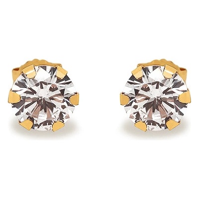 iZlato Forever Zlaté náušnice so zirkónom Eve IZ20378