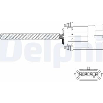 Lambda sonda DELPHI ES11055-12B1