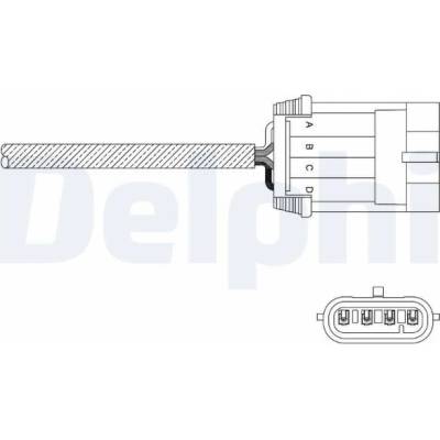 Lambda sonda DELPHI ES11055-12B1