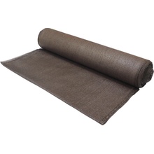 TOPTRADE sieť tieniaca hnedá 1 x 10 m 150 g / m2